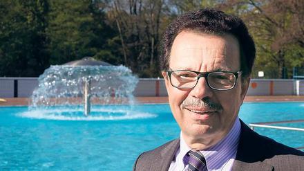 Herr der Bäder. Andreas Scholz-Fleischmann – hier im Prinzenbad – ist seit April Vorstandsvorsitzender der Berliner Bäder-Betriebe. Zuvor war er zehn Jahre lang Vorstandsmitglied der BSR und gründete eine Unternehmensberatung. 