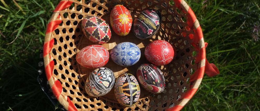 Diese Eier sind ein Brief an Gott.