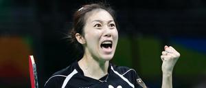 Han Ying zieht ins Tischtennis-Finale.