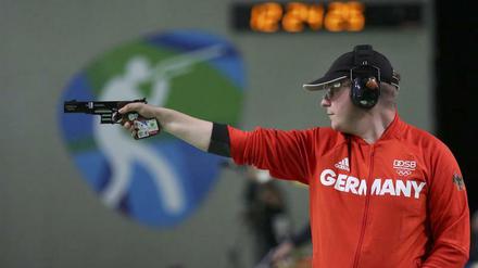 Christian Reitz hat am Samstag das dritte Gold bei Olympia für Deutschland gewonnen.