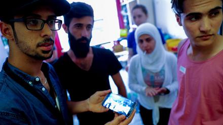 Syrische Flüchtlinge in Berlin