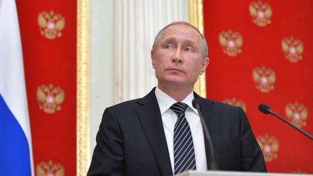 Wladimir Putin erhebt schwere Vorwürfe gegen die Ukraine.