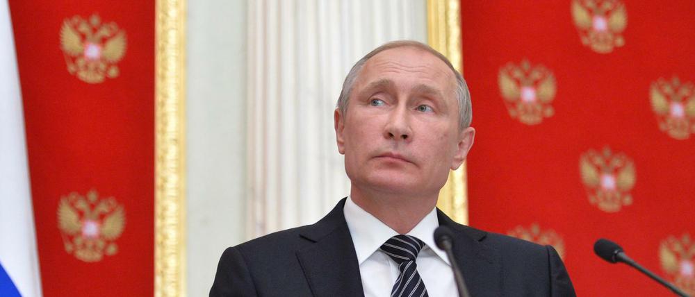 Wladimir Putin erhebt schwere Vorwürfe gegen die Ukraine.