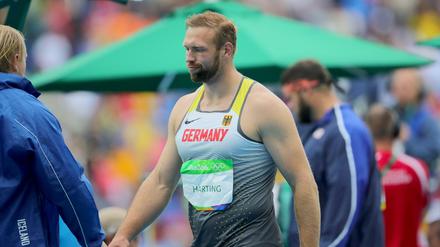 Das war nix. Robert Harting muss sich in Rio schon nach der Qualifikation verabschieden.