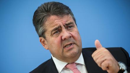Bundeswirtschaftsminister Sigmar Gabriel (SPD).