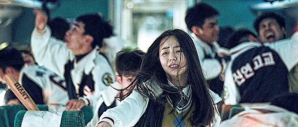 So flieht man vor der Zombie-Apokalypse. Szene aus Yeon Sang-hos „Train to Busan“.