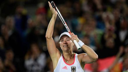 Angelique Kerber hat Silber schon sicher.