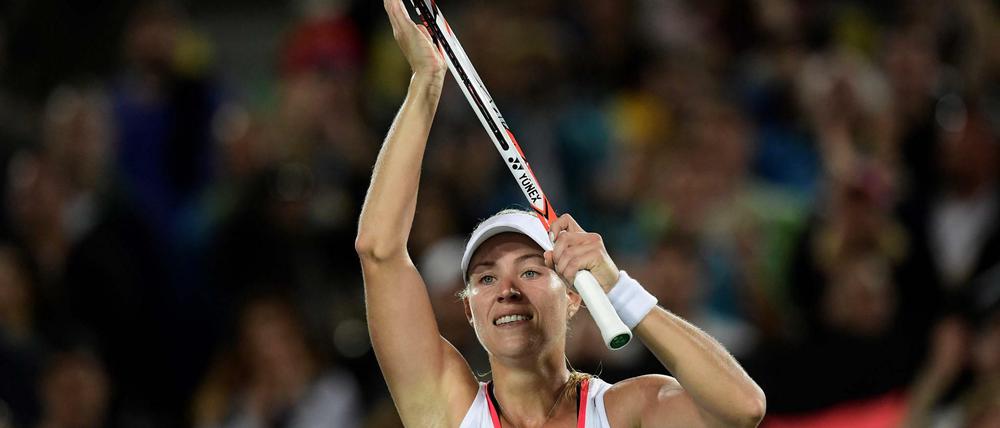 Angelique Kerber hat Silber schon sicher.