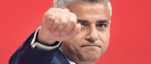 Ghettofaust. Sadiq Khan stammt aus einem Sozialwohnblock im Londoner Arbeiterbezirk Tooting.
