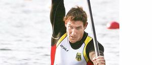 Goldig. Sebastian Brendel will in Rio seinen Olympiasieg von 2012 wiederholen. Das haben bisher nicht so viele geschafft. Alles andere als ein Sieg des Neustrelitzers wäre eine große Überraschung. Foto: dpa/Weihrauch