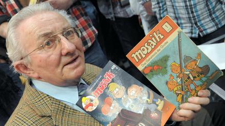 Der Comicautor und geistige Vater der Abrafaxe, Lothar Dräger.