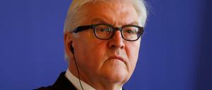 Frank-Walter Steinmeier, Bundesaußenminister.