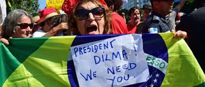  Michel Temer, der Rousseff nachfolgen will, ist in der Bevölkerung unbeliebt.