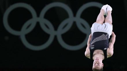 Total faszinierend - aber Trampolin ist selten im Olympia-Bild von ARD und ZDF