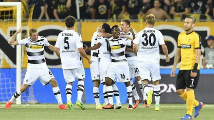 Es darf schon ein bisschen gejubelt werden. Borussia Mönchengladbach steht vor dem abermaligen Einzug in die Gruppenphase der Champions League.