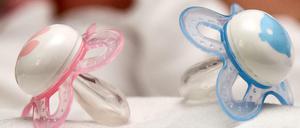 Rosa oder blau. Produkte für Kinder sind schon sehr früh gegendert.