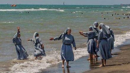 Mit diesem Foto sorgte der italienische Imam für Wirbel.