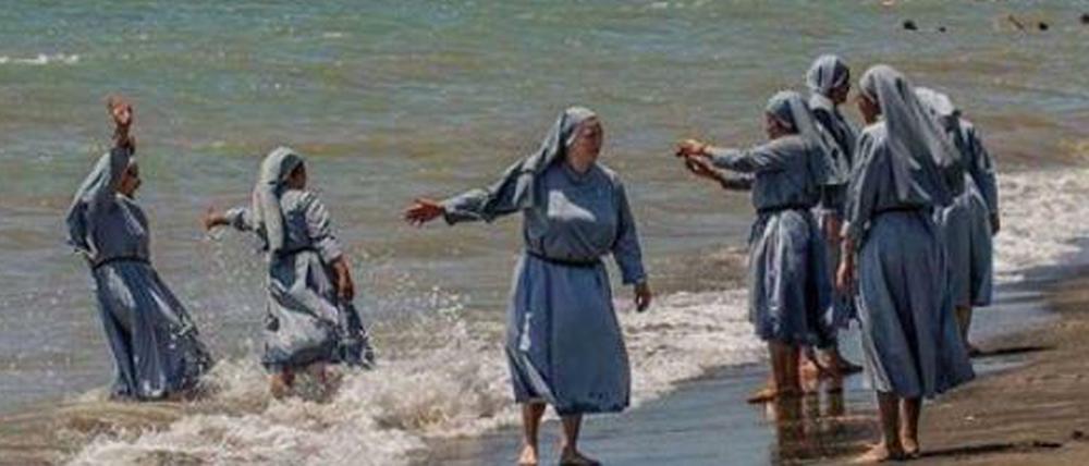 Mit diesem Foto sorgte der italienische Imam für Wirbel.