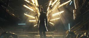 Halb Mensch, halb Maschine: der Geheimagent Adam Jensen.