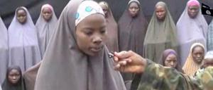Ein Bild von dem Video, das die Islamisten am Sonntag im Internet veröffentlichten.