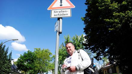 Torsten Winterhak ist Straßenbegeher in Berlin-Reinickendorf.