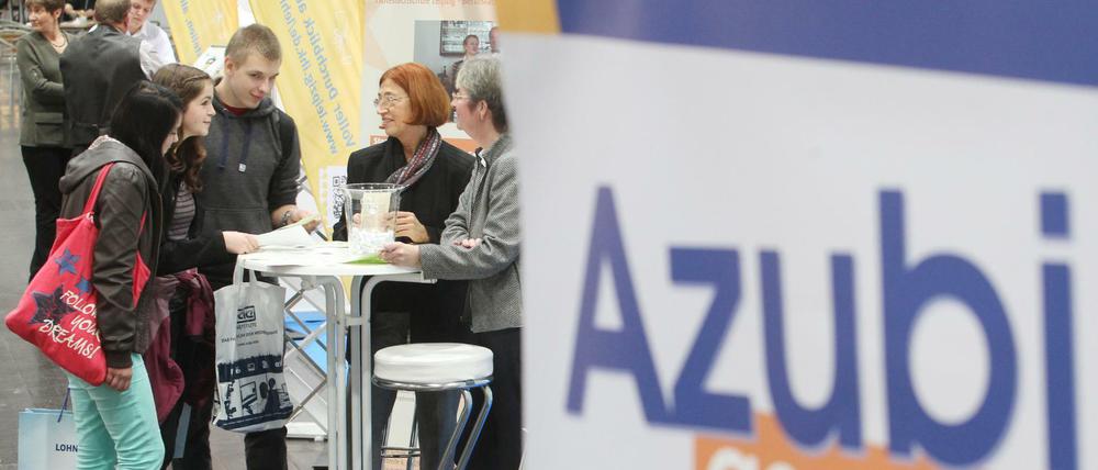 Vor allem Auszubildende werden in Berlin gesucht.
