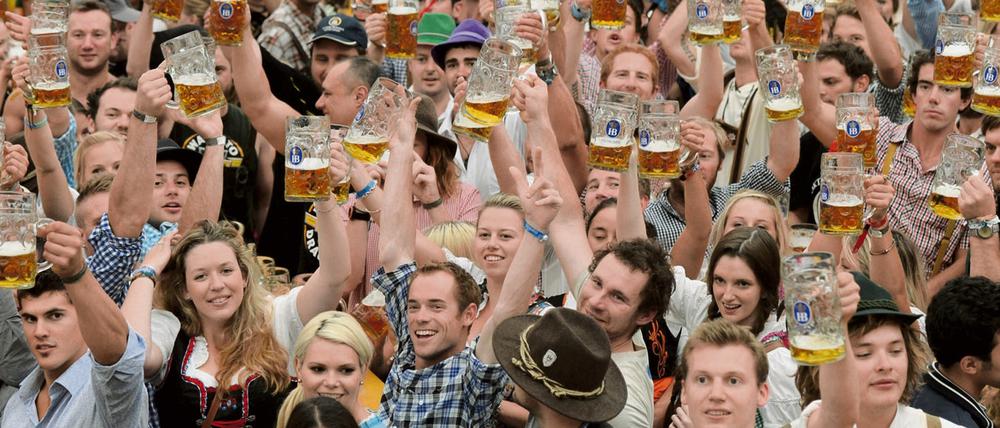 Das größte Volksfest der Welt lockt jedes Jahr mehr als sechs Millionen Besucher an.