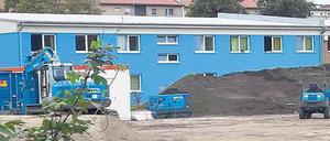 Großsiedlung. An der Haarlemer Straße in Neukölln wird wieder gebaut. 