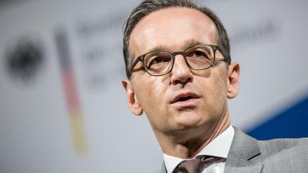 Bundesjustizminister Heiko Maas (SPD). 
