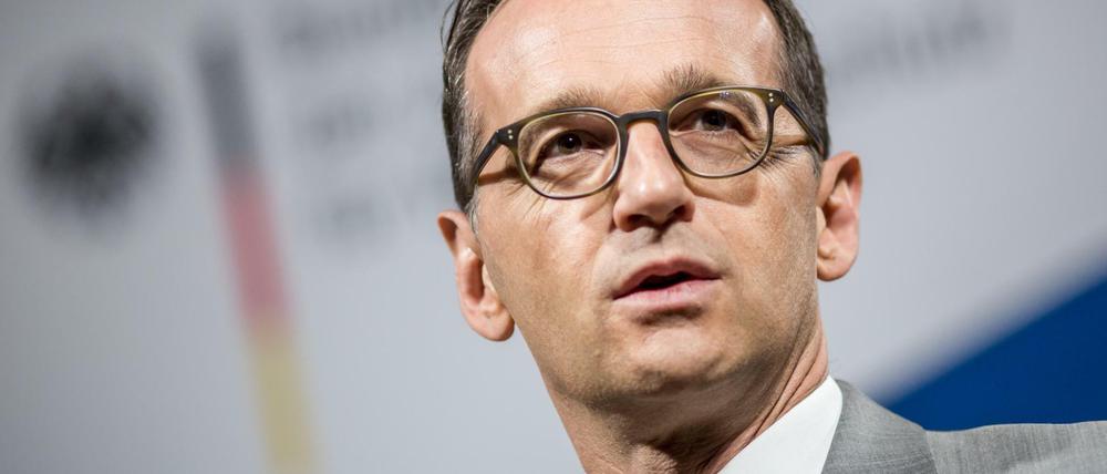 Bundesjustizminister Heiko Maas (SPD).