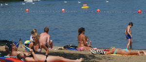 Im Strandbad Tegel gelten verkürzte Öffnungszeiten. 