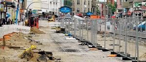 Durchgeplant. Es ist ein schmaler Grad zwischen Verschönerung und Veränderung in der Karl-Marx-Straße.