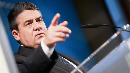 Bundeswirtschaftsminister Sigmar Gabriel. 