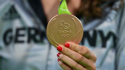 Schöne Medaille, nicht so leicht zu bekommen: Die deutschen Sportler haben sich ein klein wenig mehr erhofft in Rio.