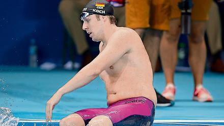 Auch Marco Koch verfehlte sein Ziel, eine Medaille zu gewinnen.