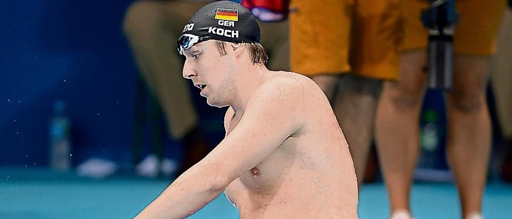 Auch Marco Koch verfehlte sein Ziel, eine Medaille zu gewinnen.