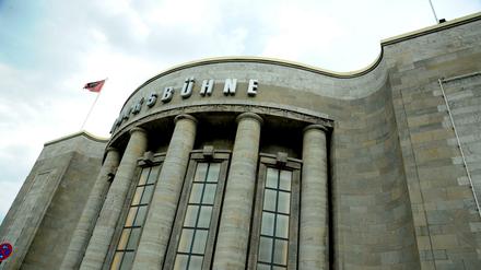 Die Berliner Volksbühne.
