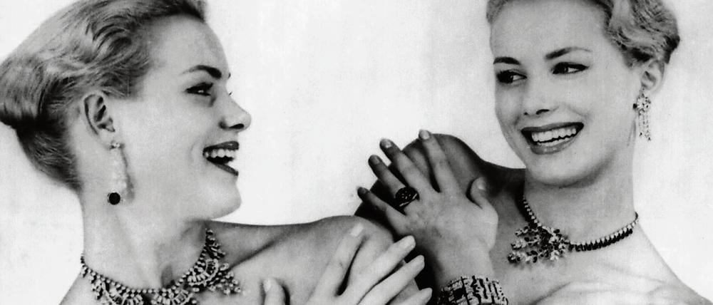 Dynamisches Duo: die Zwillinge Alice und Ellen Kessler.