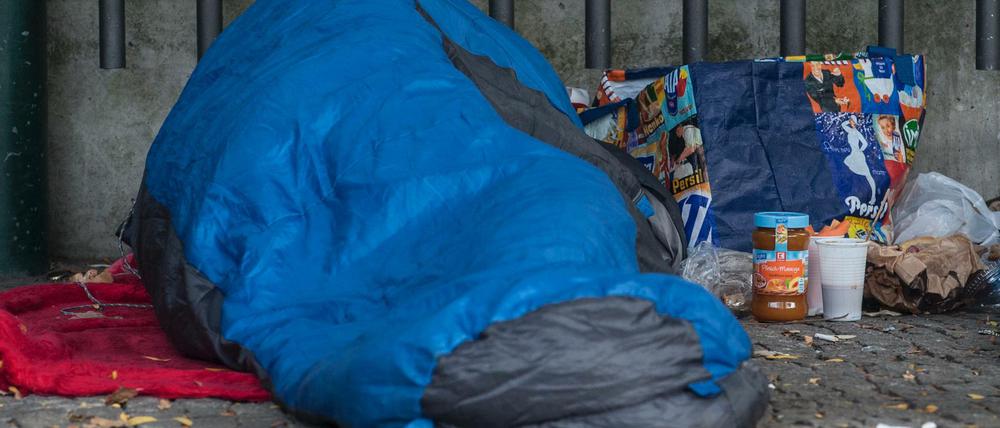 Wen er wohl wählt? Auch Berlins Obdachlose haben die Wahl
