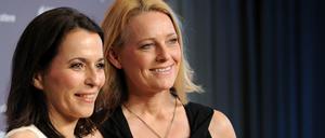 Anne Will und Miriam Meckel.