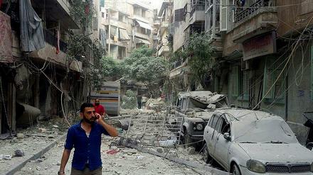Die Kämpfe um Aleppo gehen weiter.