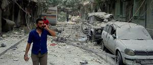 Die Kämpfe um Aleppo gehen weiter.