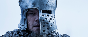 Narbenherz. Matt Damon spielt den Ritter Jean de Carrouges, der die Ehre seiner Ehefrau Marguerite verteidigen will. 