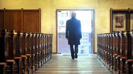 Immer mehr Menschen kehren der Kirche den Rücken zu