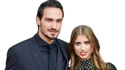 Die neuen Stars beim FC Bayern: Mats und Cathy Hummels.
