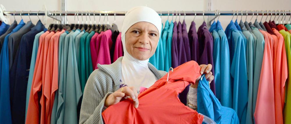 Aheda Zanetti in ihrer Boutique in Chester Hill, Sydney