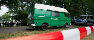 Vor gut einem Jahr fand man im Treptower Park eine Frauenleiche in einem Koffer. Nun hat der Prozess begonnen.