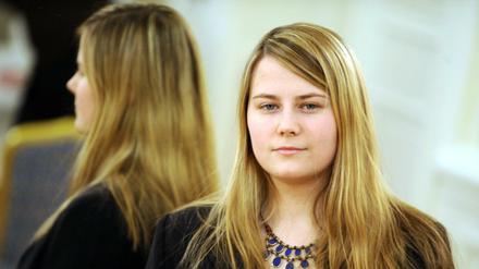 Die Österreicherin Natascha Kampusch kurz vor der Präsentation der NDR-Dokumentation "Natascha Kampusch - 3096 Tage Gefangenschaft".