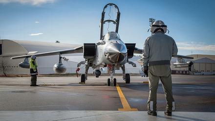 Ein Tornado der Bundeswehr in Incirlik.