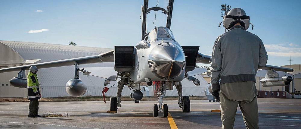Ein Tornado der Bundeswehr in Incirlik.